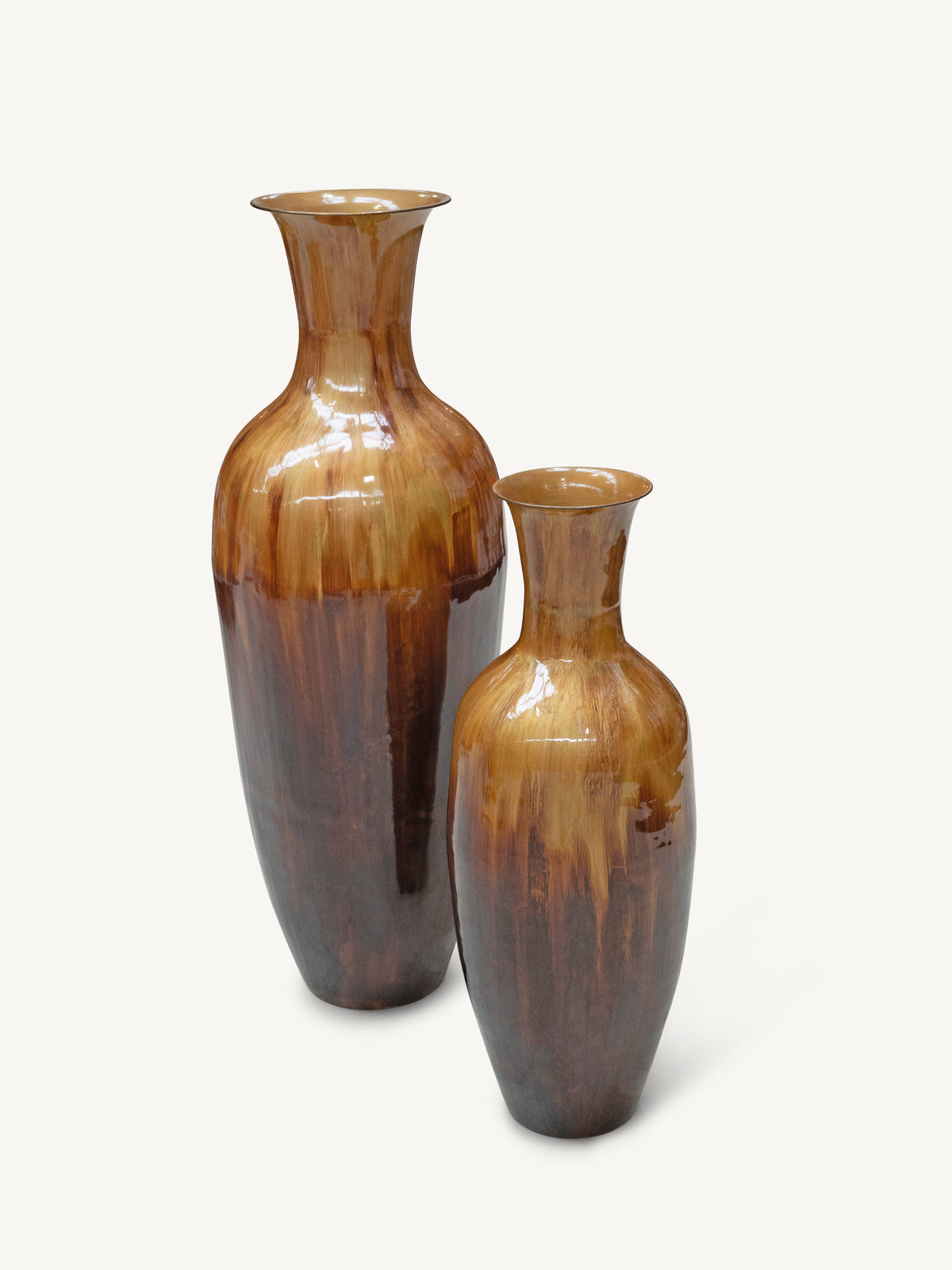 Vase VEYA Ø28x75cm bronze
