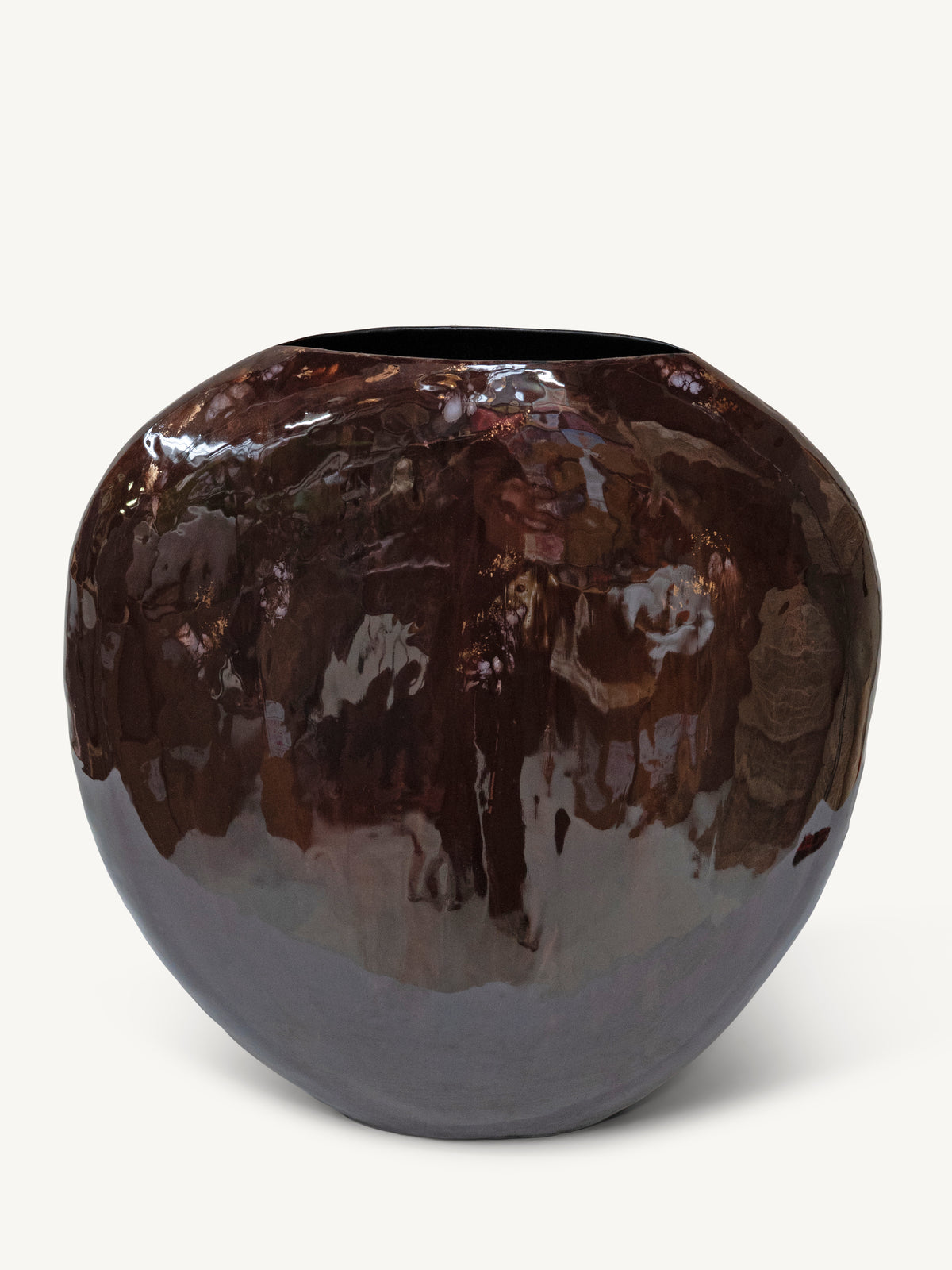 Vase SERA 44x17x44cm burgundy
