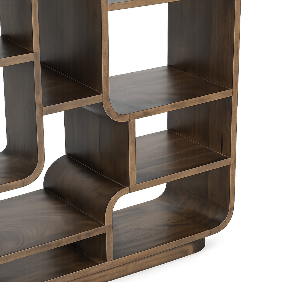 Shelves RANIA mango wood 140x38x200cm brown