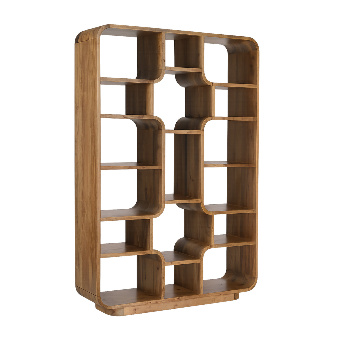 Schappen RANIA mangohout 140x38x200cm naturel