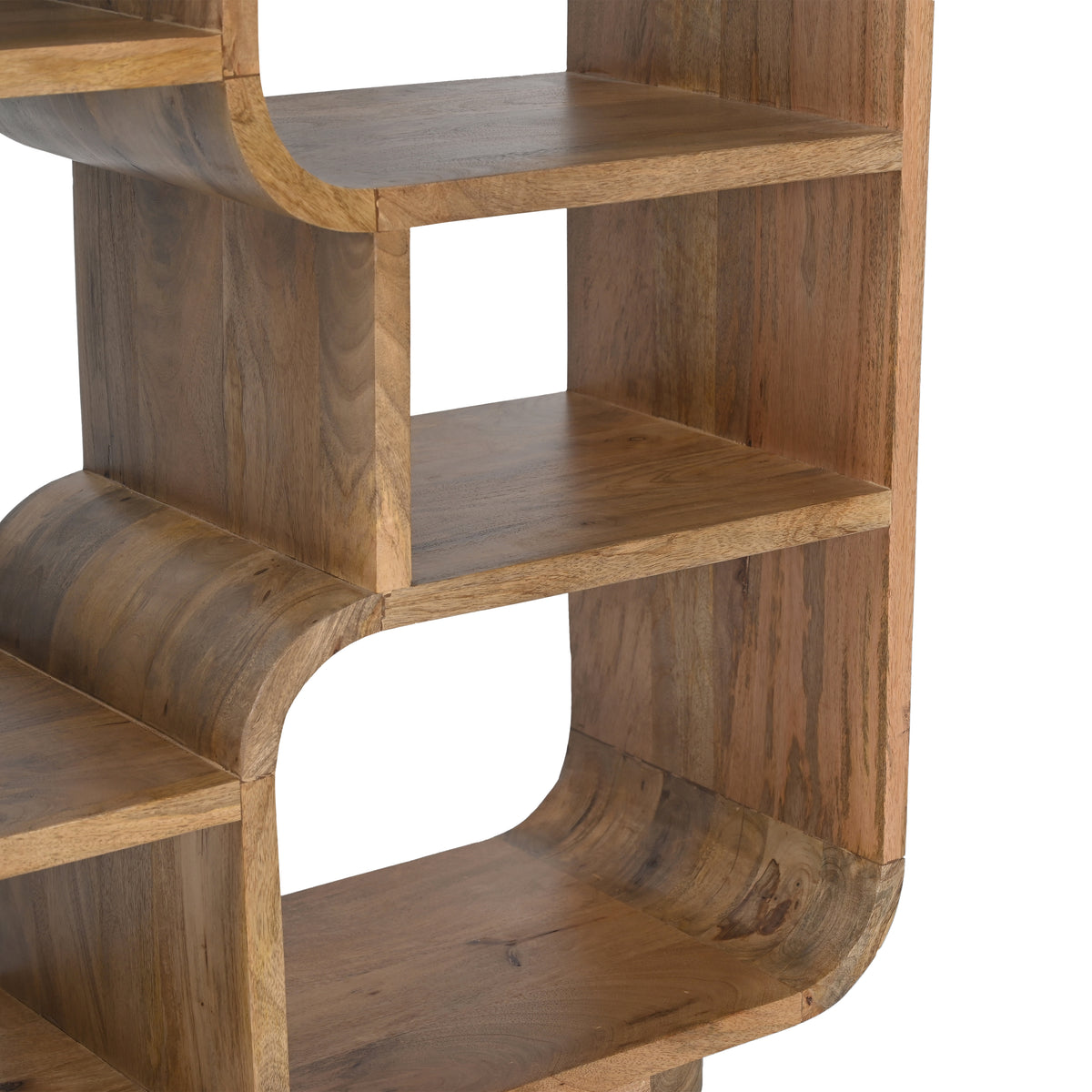 Shelves RANIA mango wood 140x38x200cm natural
