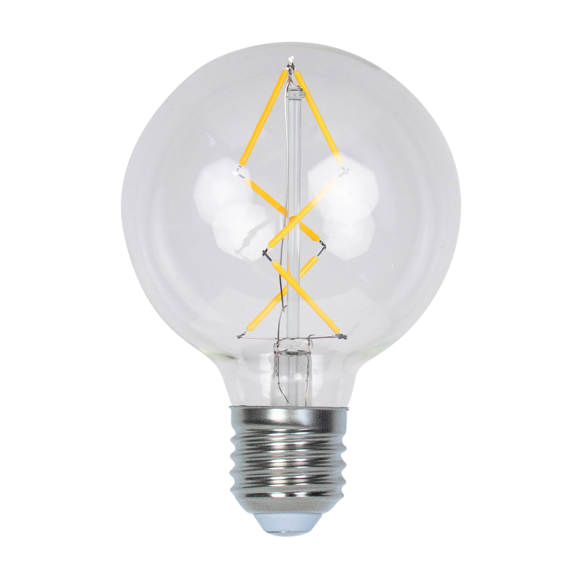 LED G95 E27 4W clear 11x11x12