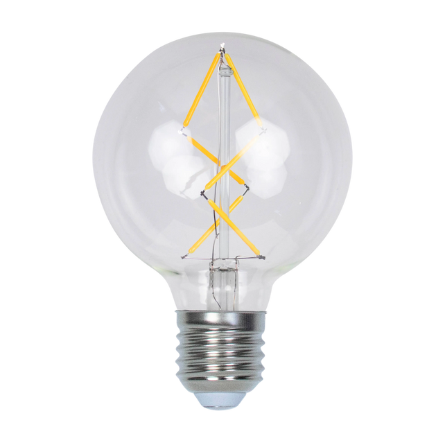 LED G95 E27 4W clear 11x11x12