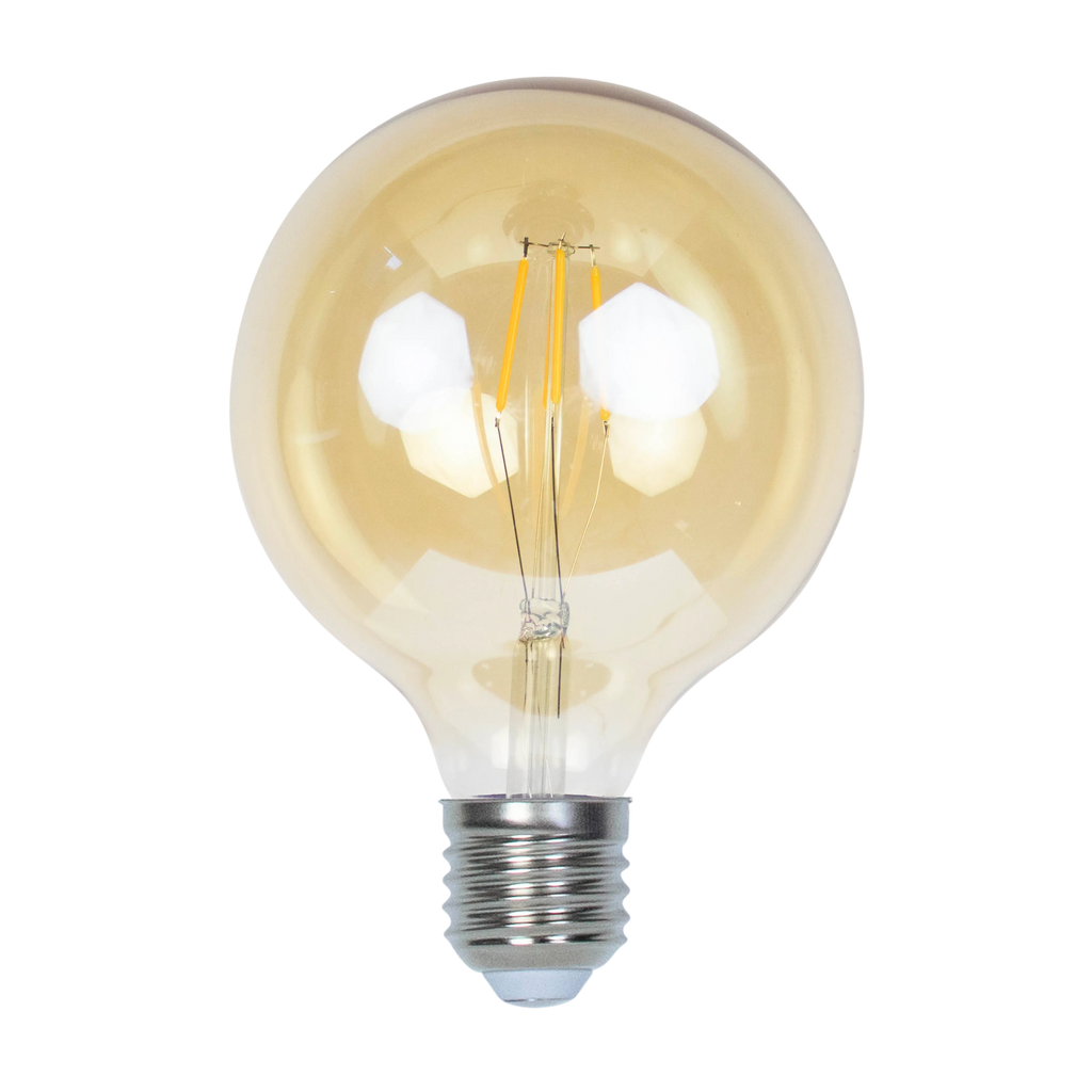 LED G125 E27 4W gold 13x13x16