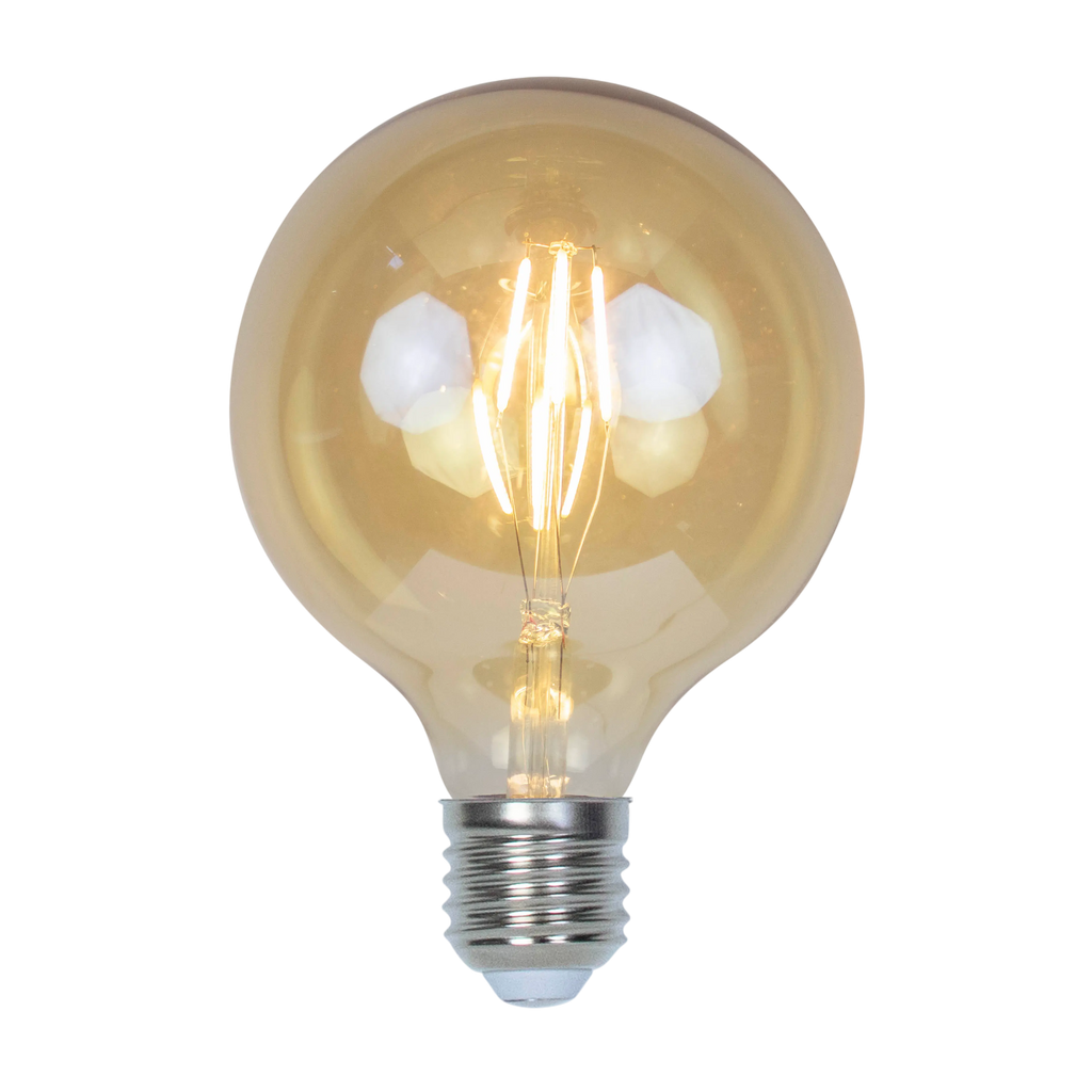 LED G125 E27 4W gold 13x13x16