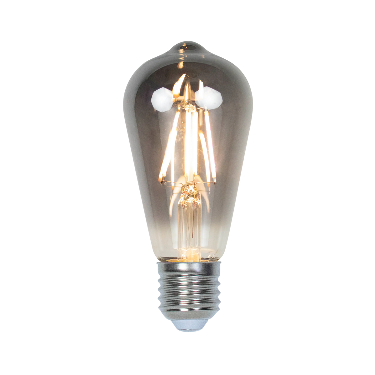 LED ST64 E27 4W smoke dimmable 7x7x15