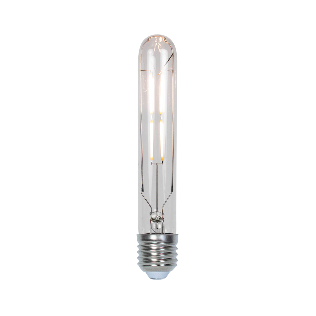 LED T9-185 E27 4W clear dimmable 4x4x19