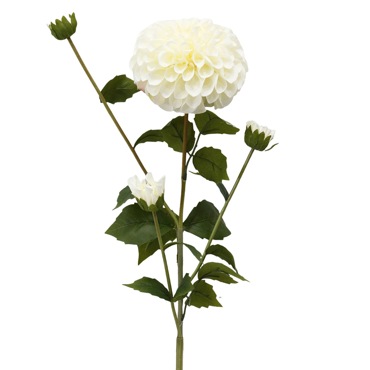 Blume DAHLIA 77cm weiß