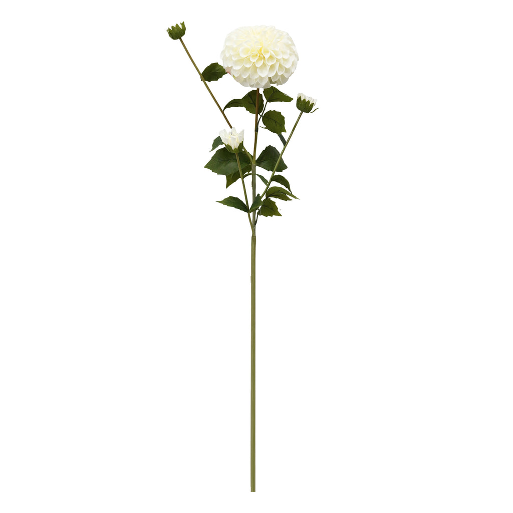 Blume DAHLIA 77cm weiß