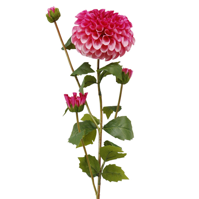 Flower DAHLIA 77cm pink