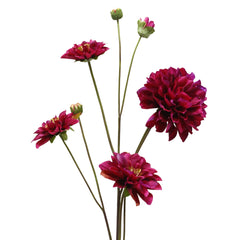 Flower DAHLIA 114cm purple