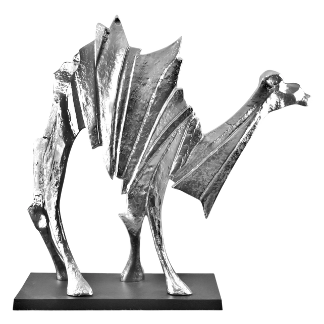 Sculpture camel abstract NI/BLACK 57x22x60