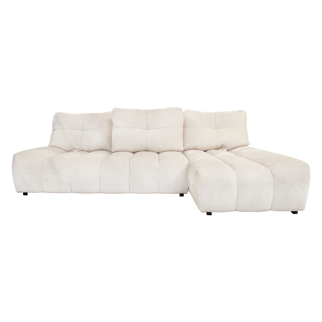 Sofa VALENCIA 286x189x95cm beige