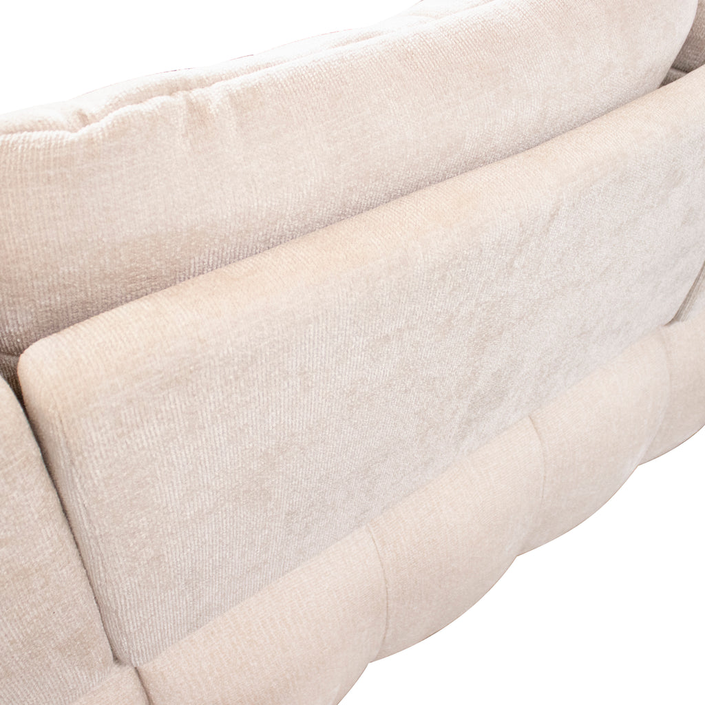 Sofa VALENCIA 286x189x95cm beige
