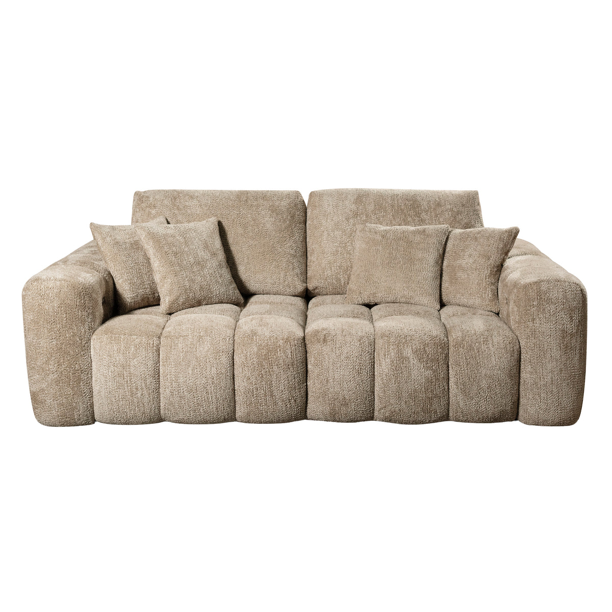Sofa PAROS 3-seat 242x136x94cm stone