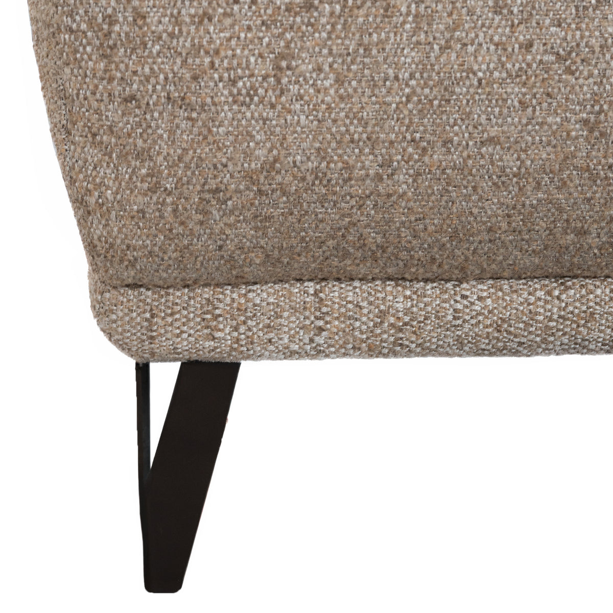 Sofa PARMA Longchair rechts 316x106x83cm sand