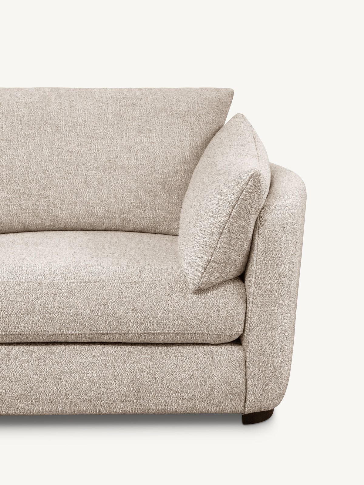 Sofa BILBAO lounge left 347x92x104cm sand