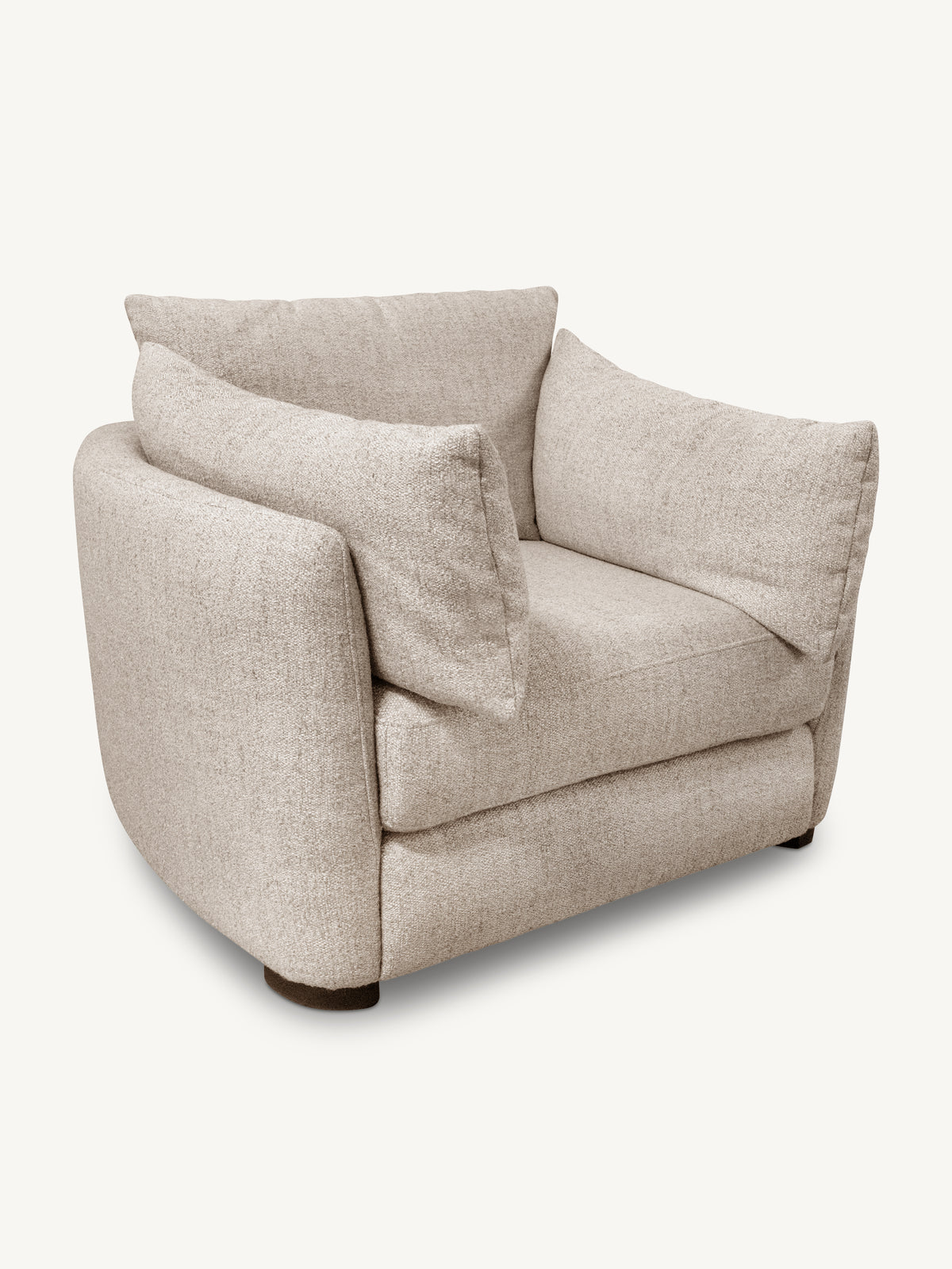 Armchair BILBAO 123x92x104cm sand