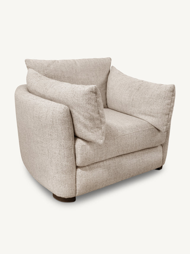 Armchair BILBAO 123x92x104cm sand