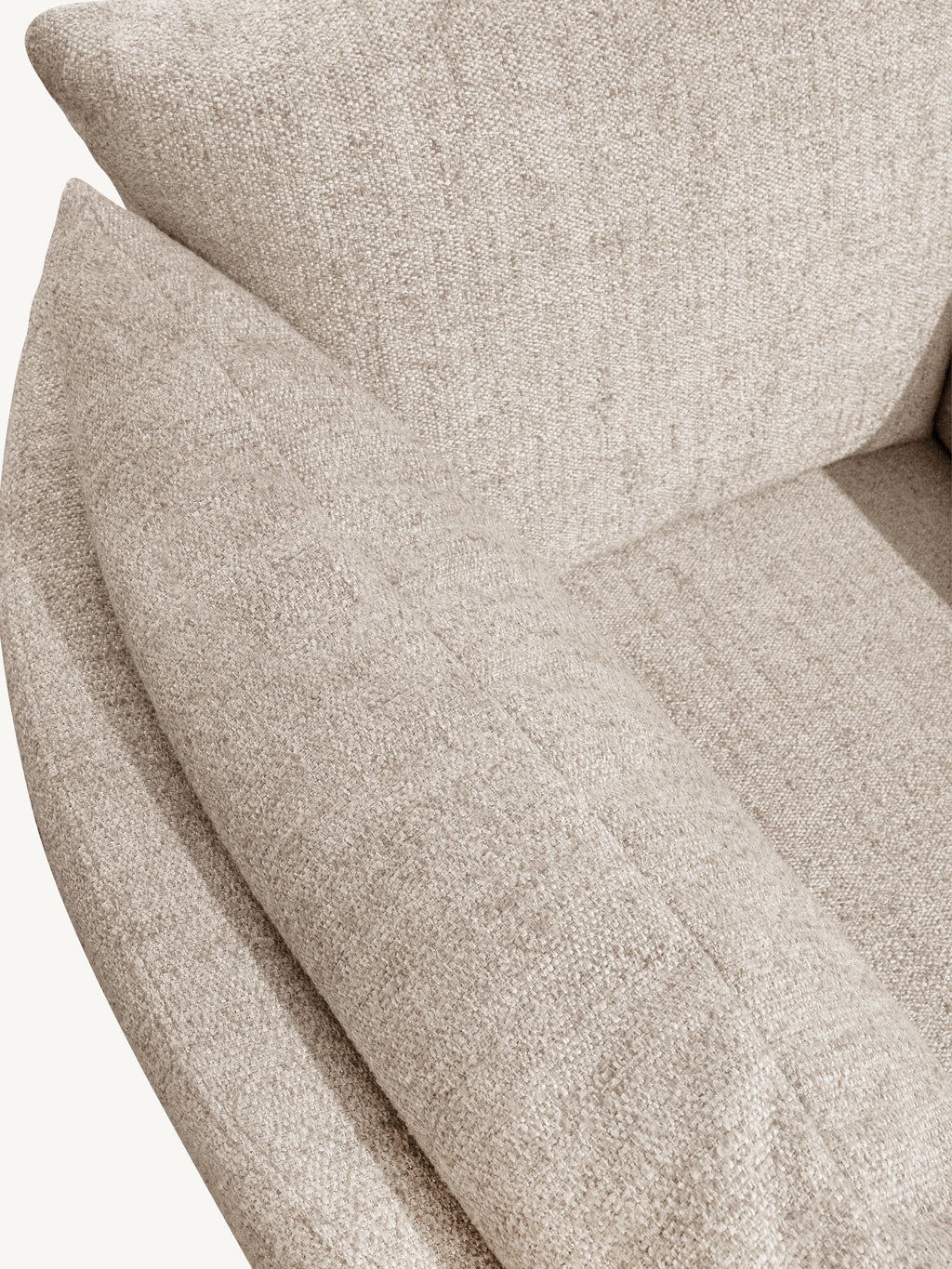 Armchair BILBAO 123x92x104cm sand