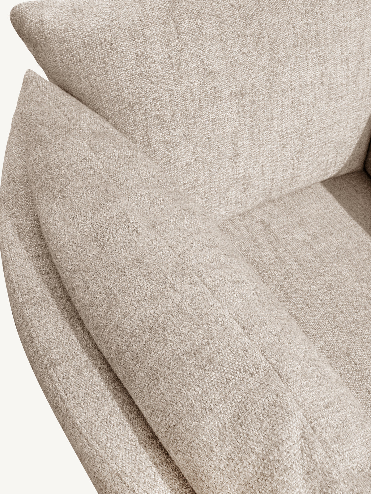 Armchair BILBAO 123x92x104cm sand