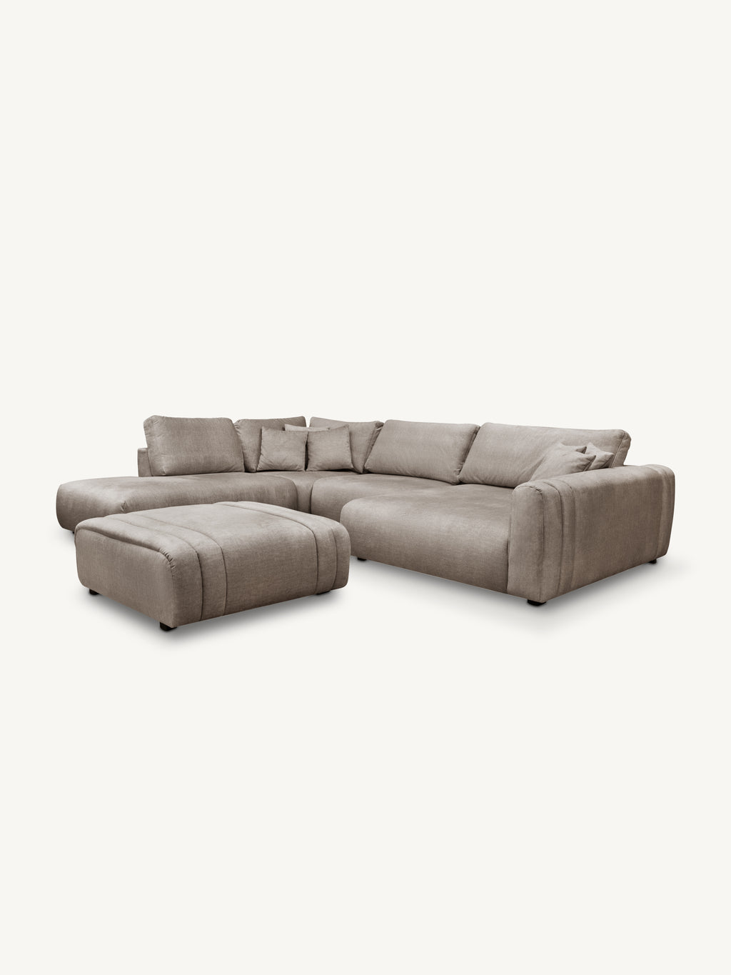 Sofa VIGO 5-seat 565x88x168cm beige