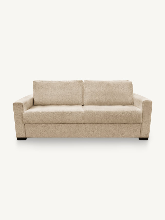 Sofa bed VARADERO 160x200cm light brown