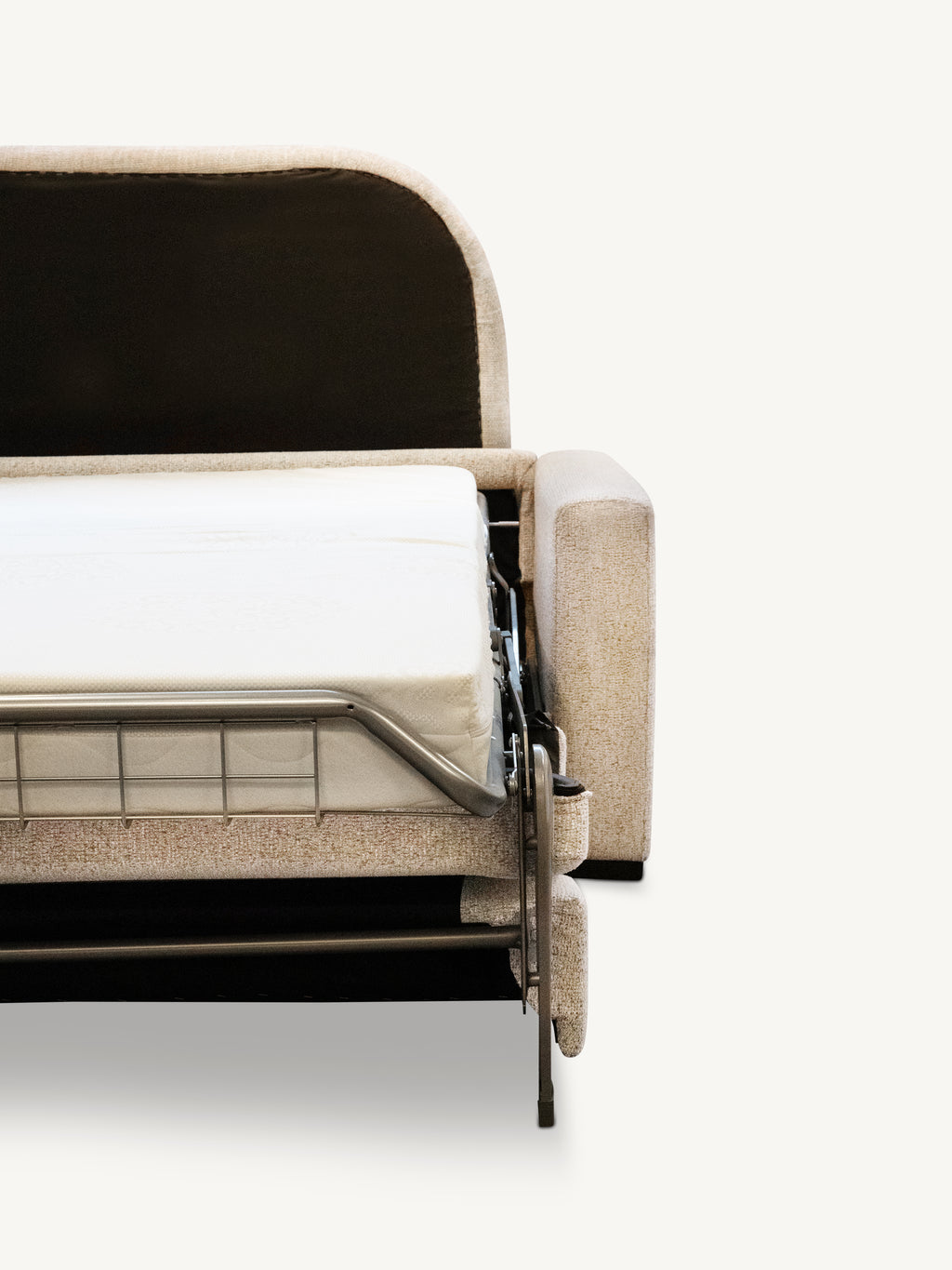Sofa bed VARADERO 160x200cm light brown