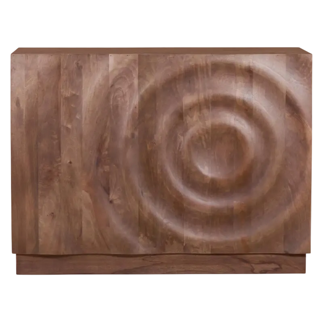 Bar counter Drop dark brown mango wood 138x43x103