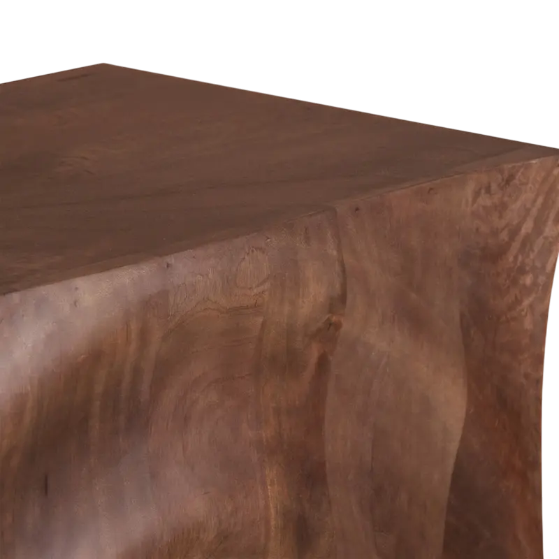 Bar counter Drop dark brown mango wood 138x43x103