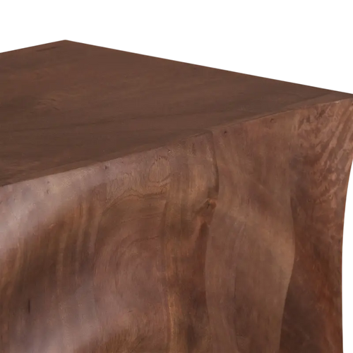 Bar counter Drop dark brown mango wood 138x43x103