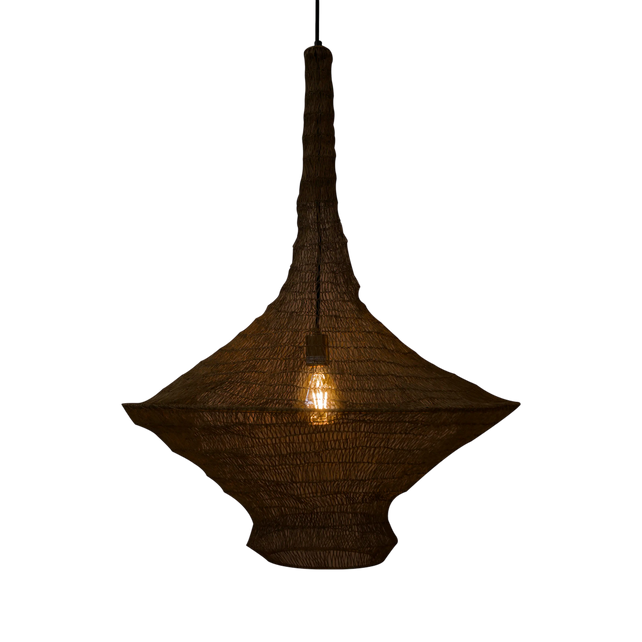 Ceiling lamp curressia wave IR/BLACK 50x50x65