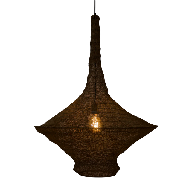 Ceiling lamp curressia wave IR/BLACK 65x65x95