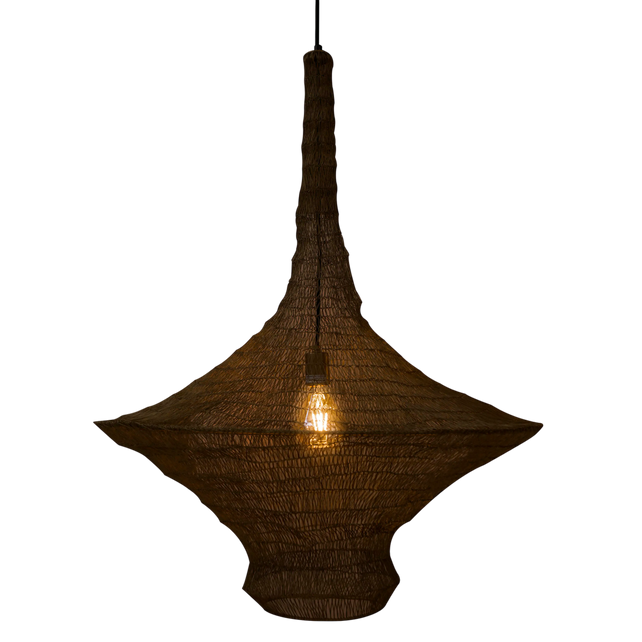 Ceiling lamp curressia wave IR/BLACK 85x85x120