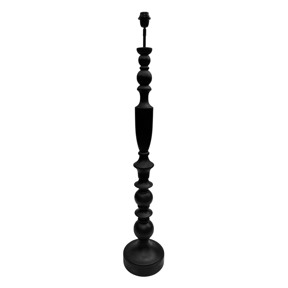 SALE Floor Lamp black mango wood 25x25x134