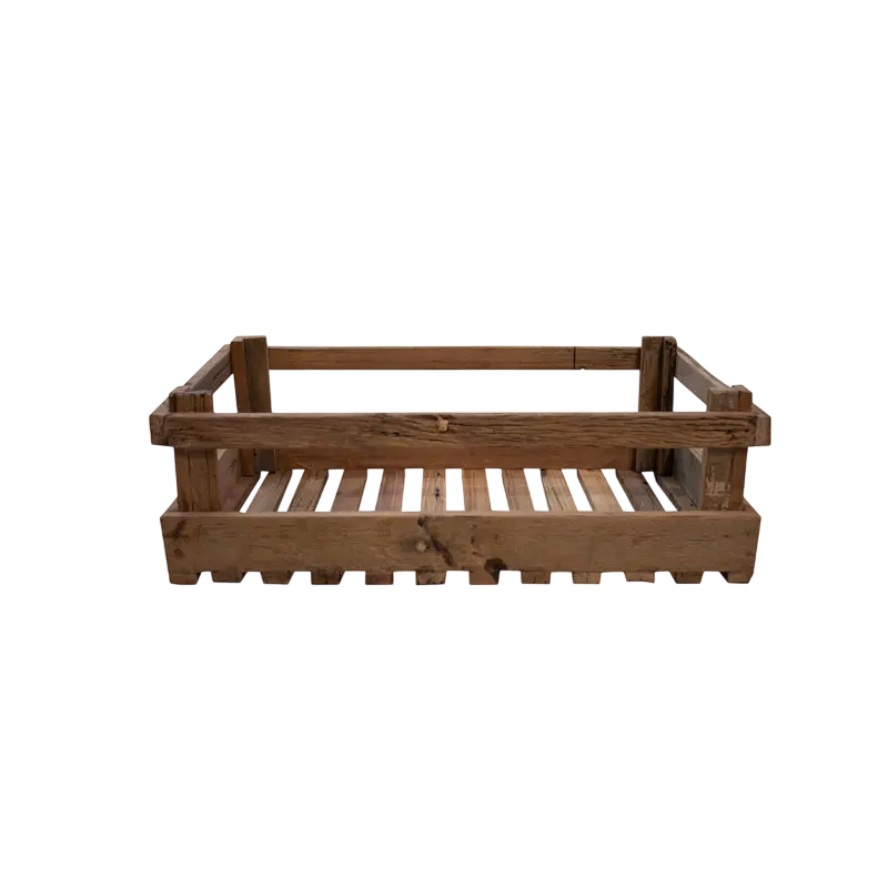 Basket SET/2 wood 58x37x20
