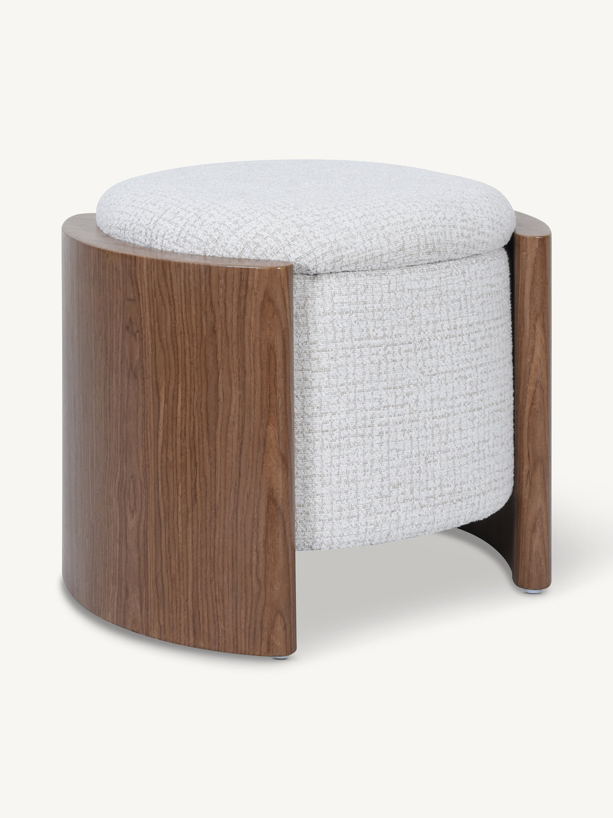Stool VALENTO w/storage 52x43x45cm beige