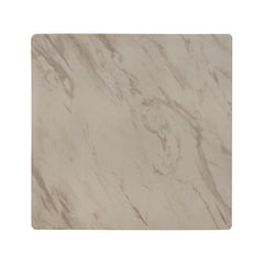 Outdoor table top white HPL 70x70x2