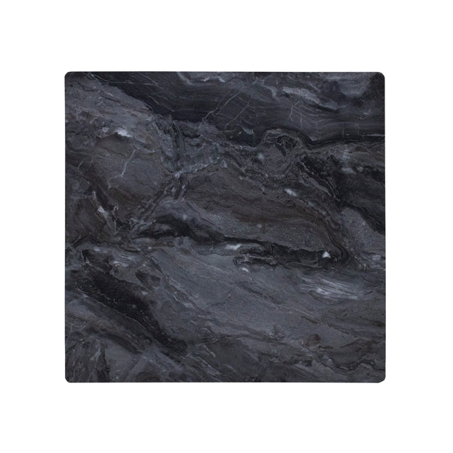 Outdoor table top black HPL 80x80x2