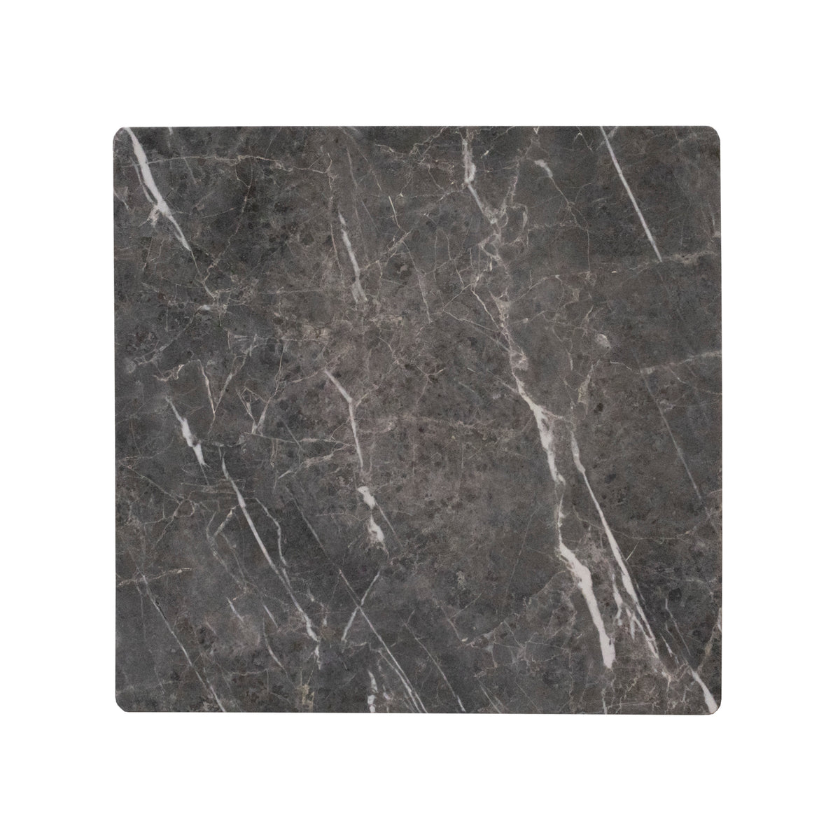 OUTLET Table top indoor grey HPL 80x80x2