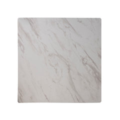 Outdoor table top white HPL 80x80x2