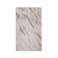 Outdoor table top white HPL 120x70x2