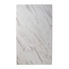 Outdoor table top white HPL 135x80x2