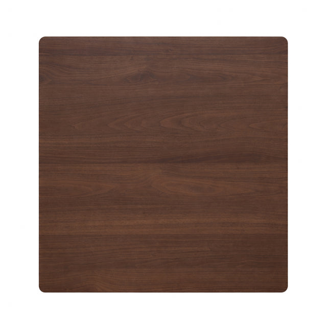 Outdoor table top NUEZ 70x70x2cm brown