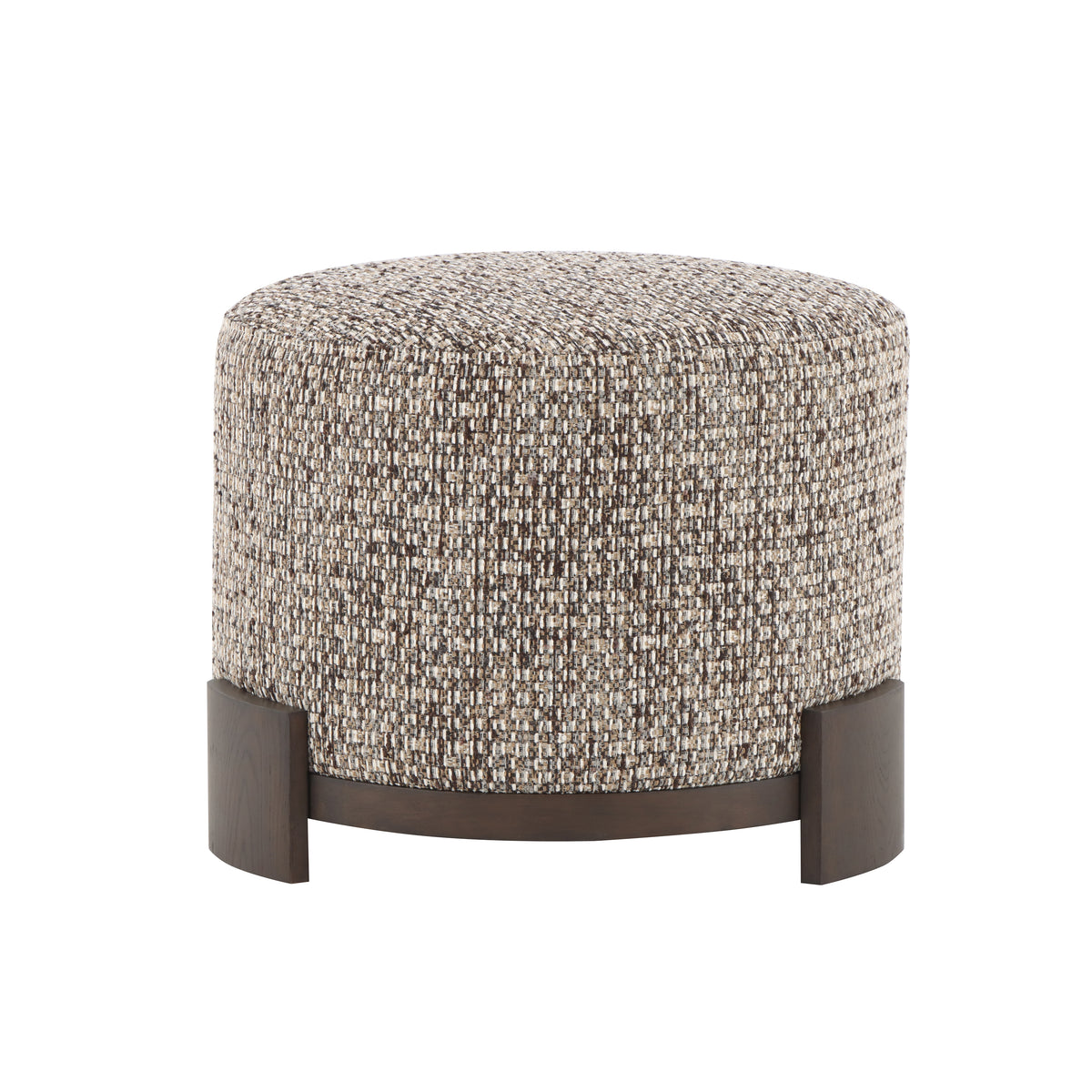 Stool EMELIA Ø61x50cm cappuccino