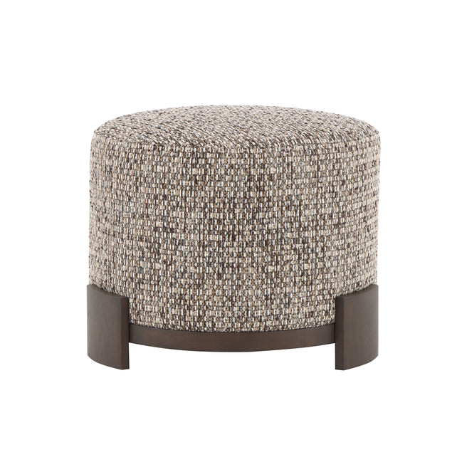 Stool EMELIA Ø61x50cm cappuccino