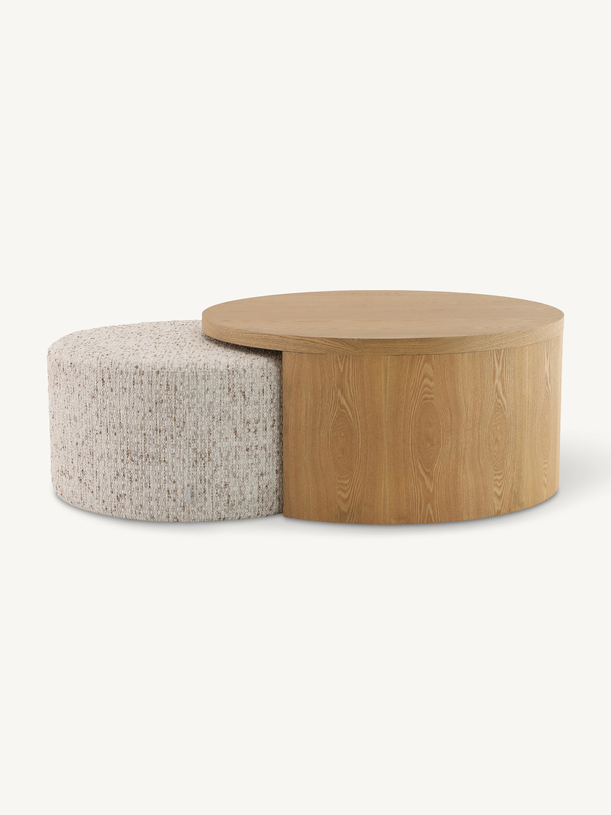 Coffee table ADELAIDE 135x92x44cm mochaccino