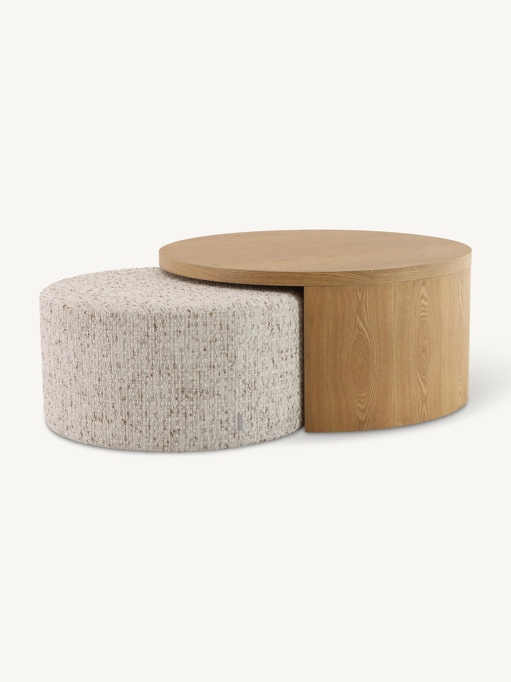 Coffee table ADELAIDE 135x92x44cm mochaccino