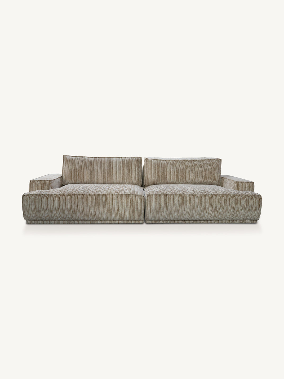 Sofa SERAFINA 4-seat 300x105x83cm latte flow