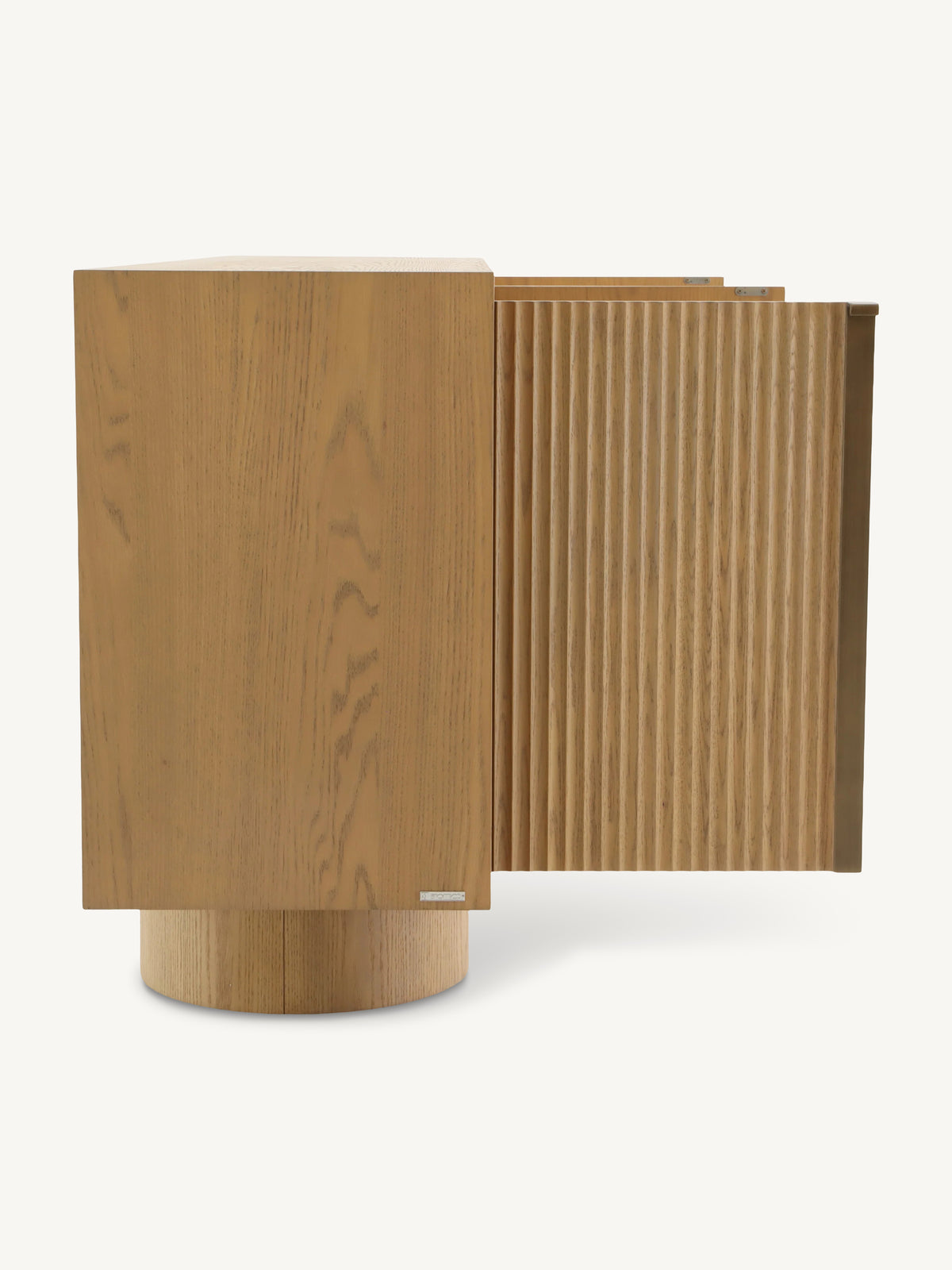 Sideboard ALESSIA 180x48x86cm light brown